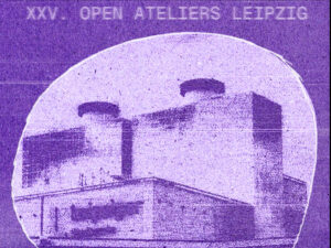 Posterplakat Offene Ateliers Leipzig