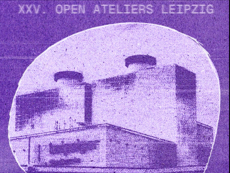Posterplakat Offene Ateliers Leipzig